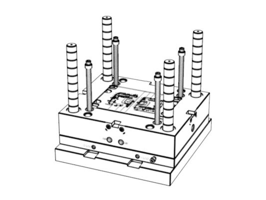 OEM/ODM：How to customize cost-effective molds / Mainboard bracket (1*2)   No.24317