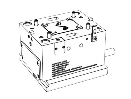 OEM / ODM ： Precision Injection Molding & Transparent Instrument PN-1822 (1*2) No.21073-B