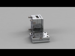 ابزار پزشکی شفاف PN-2059 (1*4) / قالب دو صفحه ای / رانر سرد شماره 21068-B