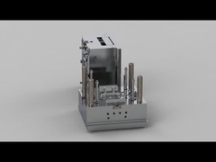 قاب پشت گوشی تاشو شفاف (1*1) / قالب سه صفحه / رانر سرد شماره 21872