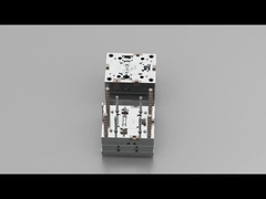 محفظه دوربین شیشه ای + براکت (1+1) / رانر سرد / قالب سه صفحه شماره 23055