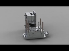 روکش باتری گوشی سه ضامن شفاف (1*1) / رانر داغ / قالب سه صفحه شماره 23691&23692