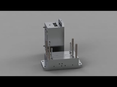 کلیدهای روتر شفاف (1*4) / رانر سرد / قالب سه صفحه شماره 23894 و 23895