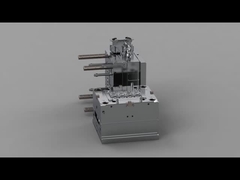 براکت گیره روی برد شفاف (1*8) / رانر داغ / قالب سه صفحه شماره 24119