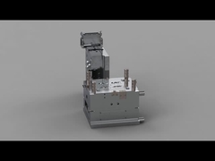 S136 1x4 قالب دو صفحه ای Hot Runner پوشش داخلی برای جعبه شارژ گوشی